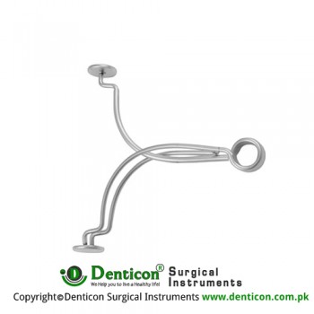 Stockman Penis Clamp Stainless Steel, 8 cm - 3 1/4"